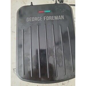George Foreman GR012F-1TG: 2 Serving Contact Grill - Bronze & Black